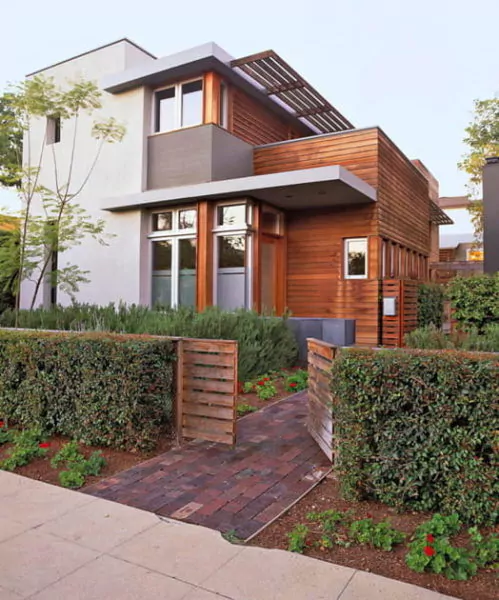 kombinasi warna cat rumah bagian luar modern