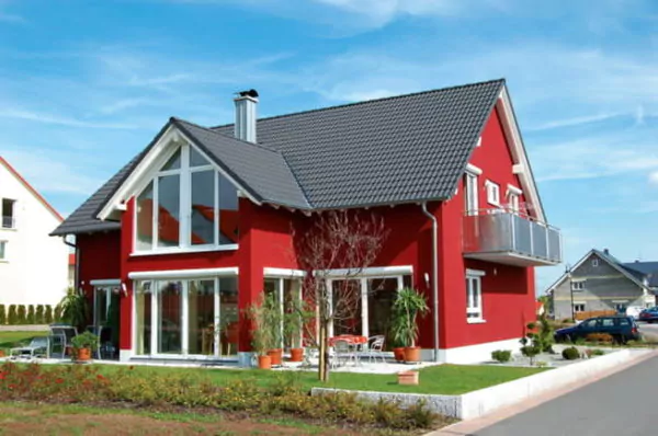 warna cat no drop untuk luar rumah - merah