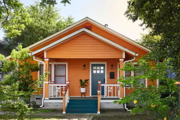 warna cat no drop untuk luar rumah - papaya