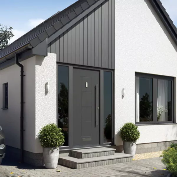 kusen 1 pintu 2 jendela dari aluminium