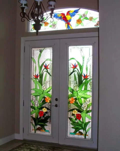 model kaca hias jendela terbaru - kaca grafir