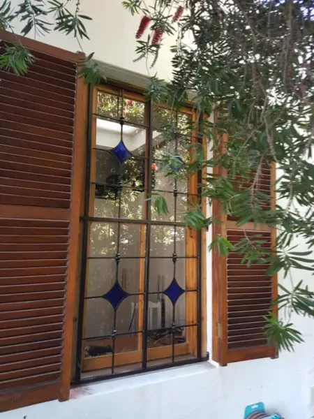 model teralis jendela klasik - kayu