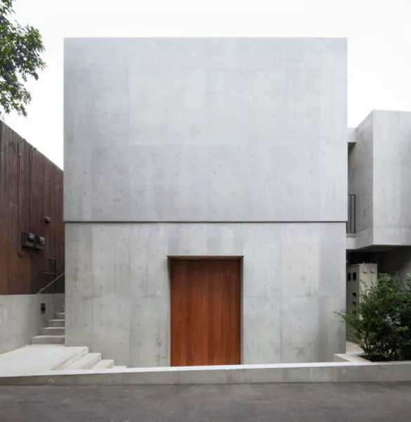 rumah tanpa jendela sederhana