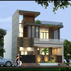 banner cor dak model dak teras rumah minimalis modern