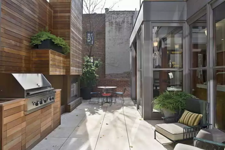 banner teras rumah minimalis modern