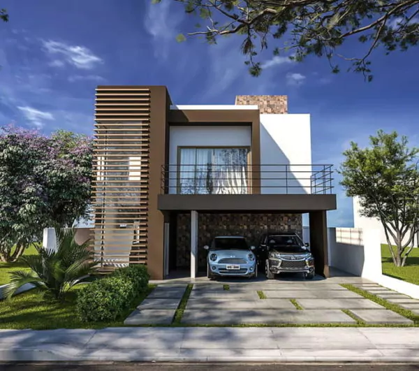 cor dak model dak teras rumah minimalis modern dijadikan kanopi