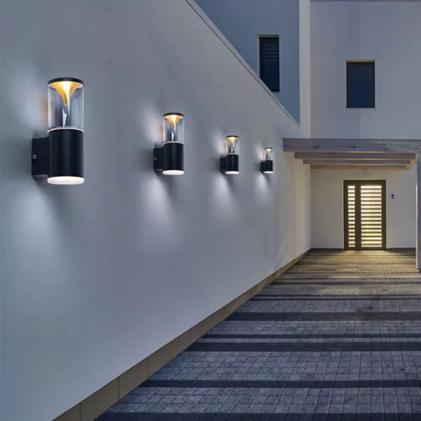 lampu teras rumah minimalis modern - lampu dinding