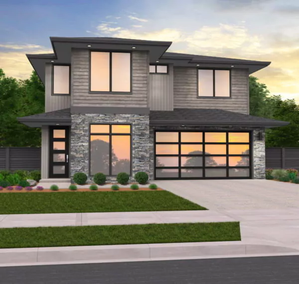 model teras rumah atap limas terbaru elegan