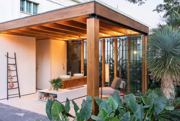 model teras rumah masa kini gaya skandinavia
