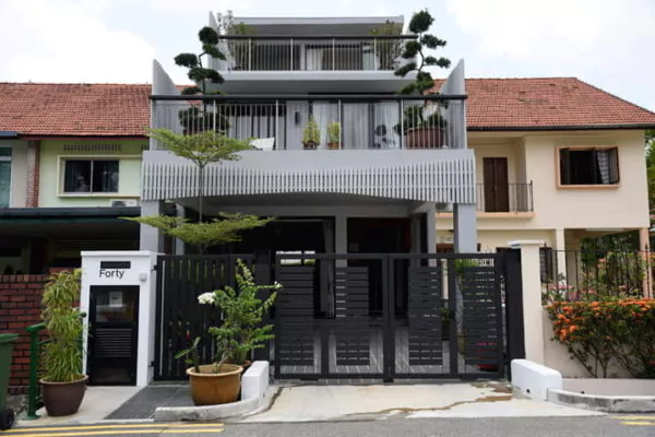 banner desain teras rumah minimalis