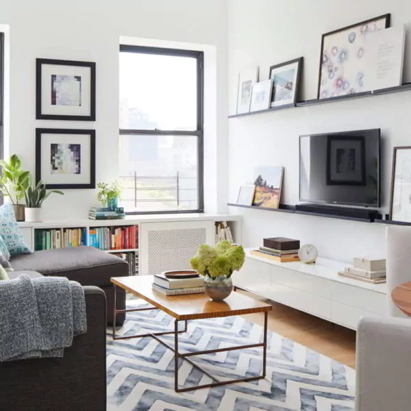 cara menata ruang tamu dengan ukuran furniture yang sesuai