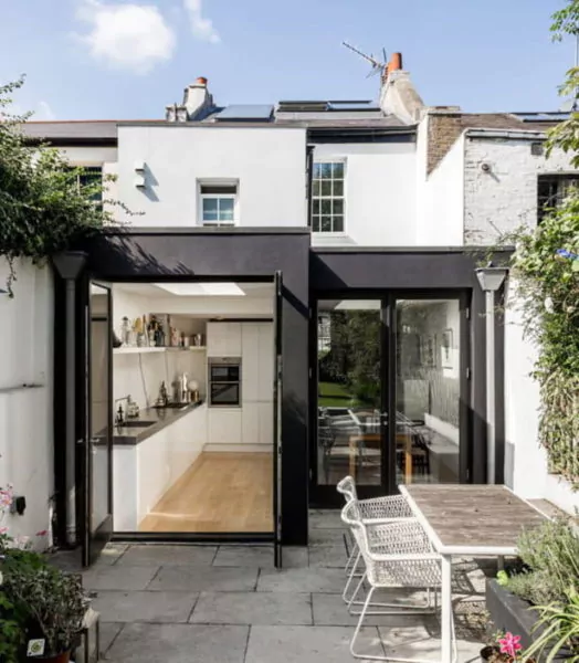 desain teras rumah depan modern