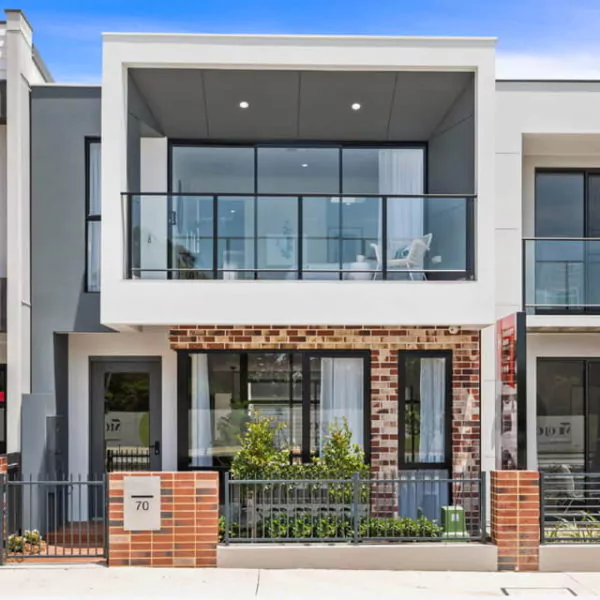 teras tampak depan rumah minimalis gaya industrial