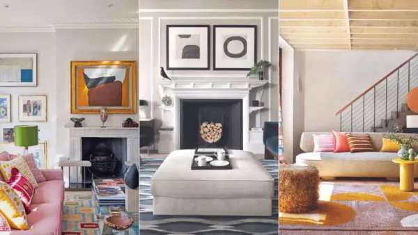 banner desain dinding ruang tamu