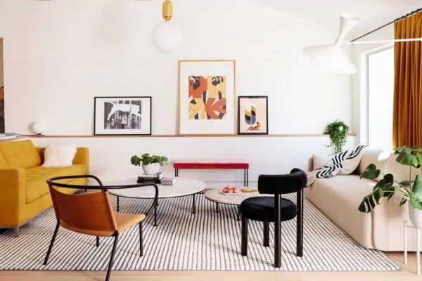 berikan foto-foto yang dengan hasil yang bagus - ruang tamu aesthetic