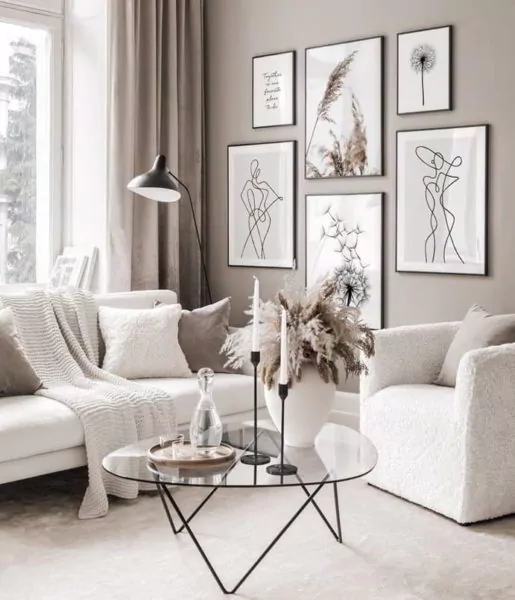 kombinasikan warna cat untuk hasil yang enak di pandang - ruang tamu kecil 2x3