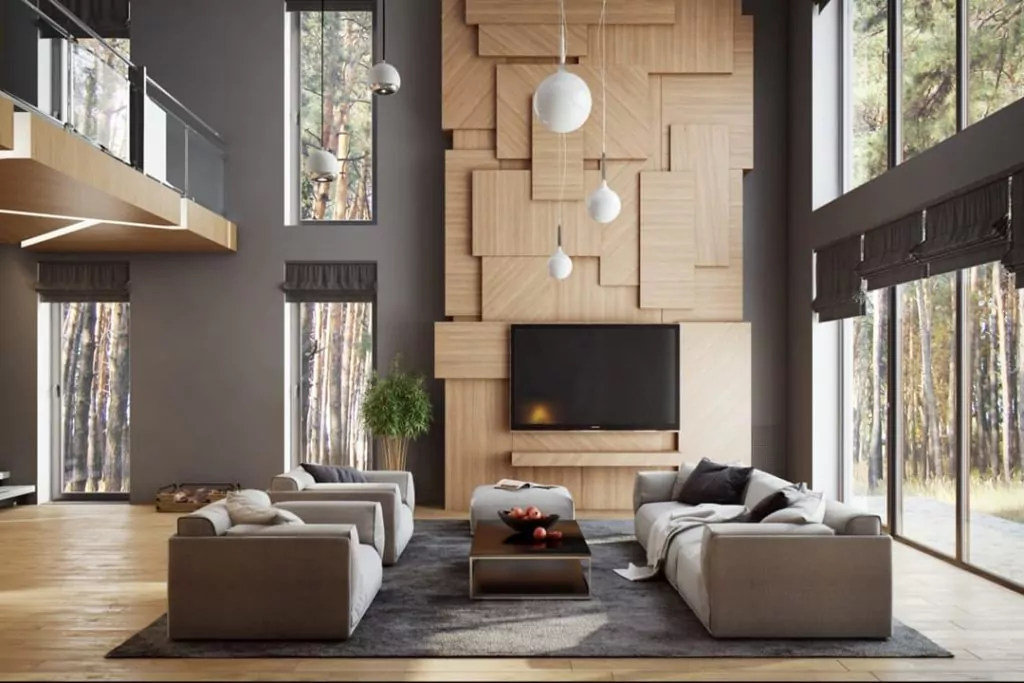 Jasa Pembuatan Furniture Custom Wall TV