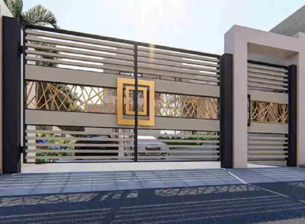 pagar rumah mewah minimalis modern