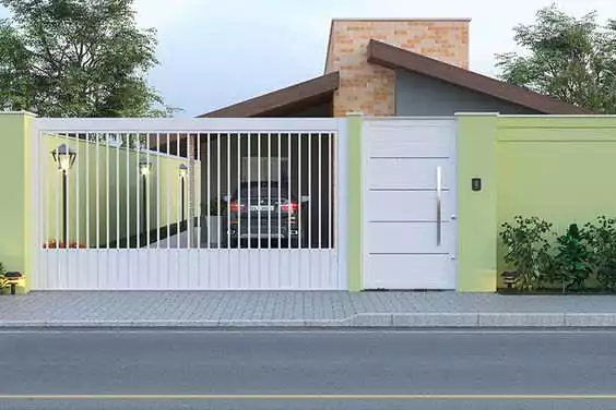 Pagar teras rumah minimalis