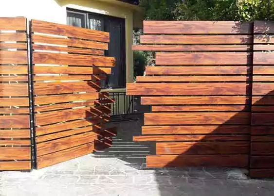 Pagar teras rumah minimalis
