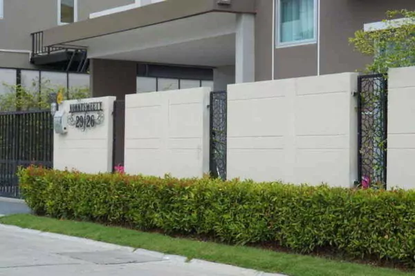 pagar tembok minimalis