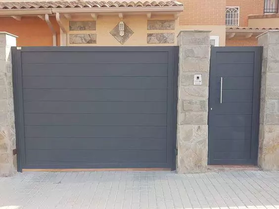 pagar minimalis modern