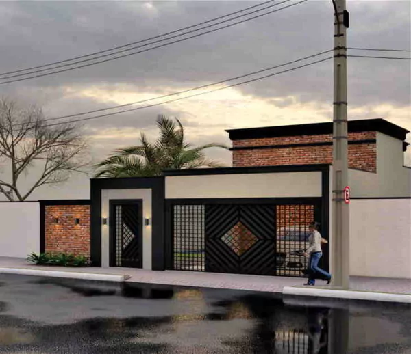 pagar tembok minimalis