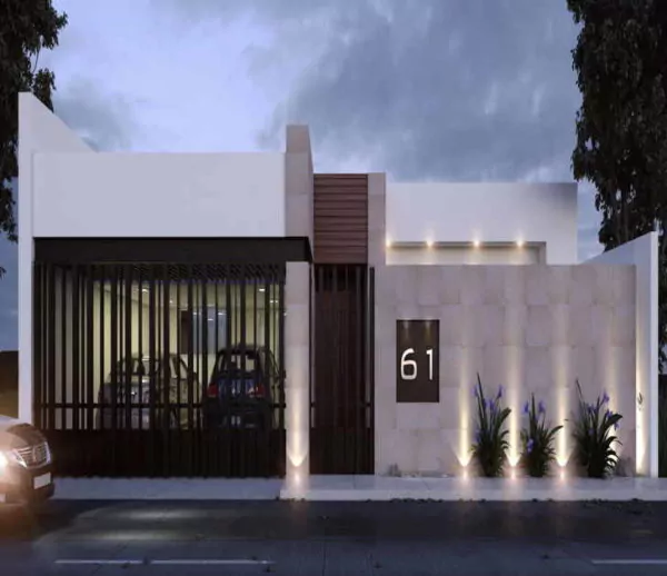 pagar tembok minimalis