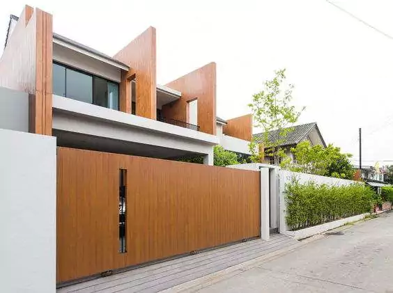 Pagar teras rumah minimalis