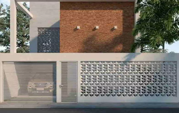 Pagar roster minimalis