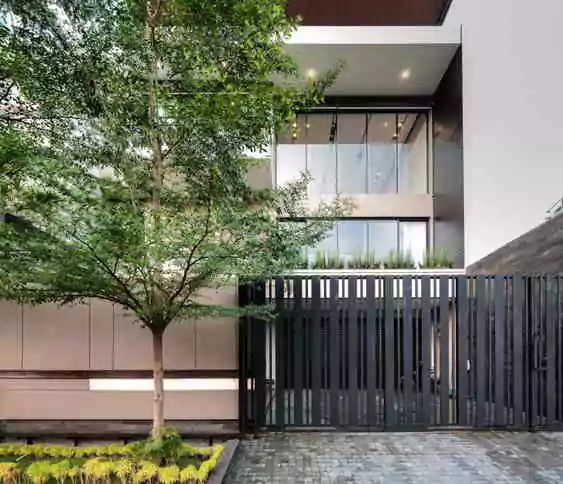 Pagar teras rumah minimalis