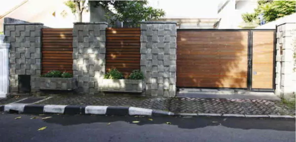 pagar kayu
