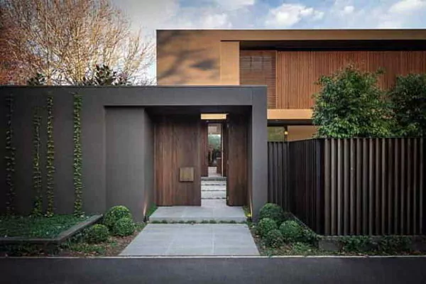 pagar rumah mewah minimalis modern