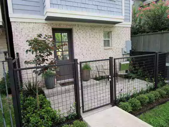 Pagar teras rumah minimalis