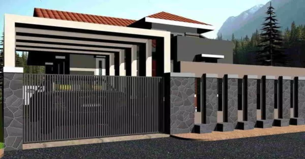 Model Pagar Teras Rumah Minimalis