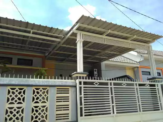 pagar rumah mewah minimalis modern
