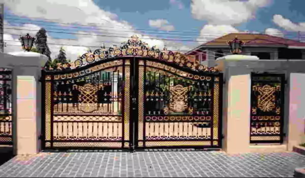 pagar rumah mewah minimalis modern