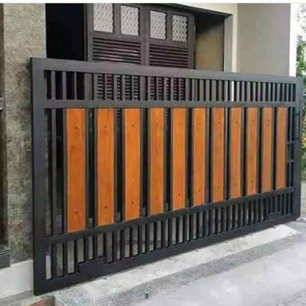 pagar rumah mewah minimalis modern