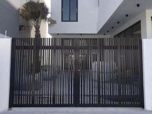 pagar minimalis modern