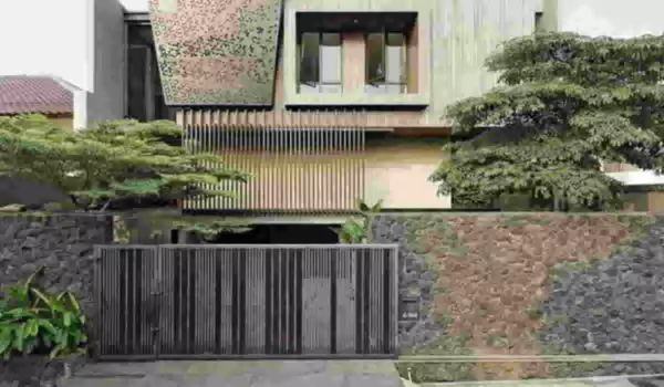 pagar rumah mewah minimalis modern