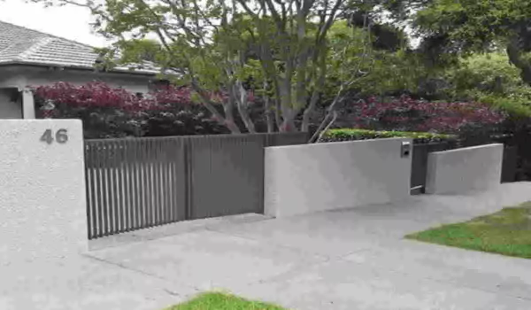 pagar tembok rumah minimalis