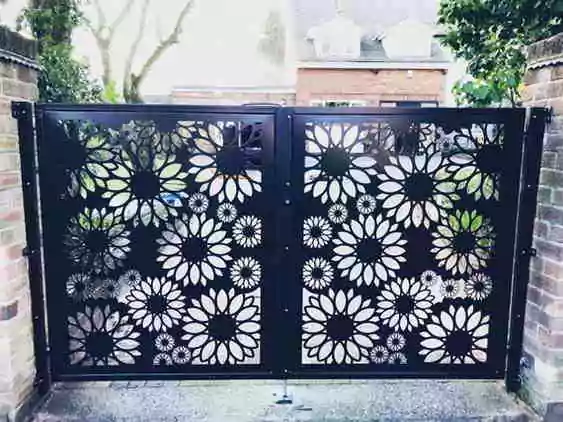 Pagar rumah sederhana tapi cantik