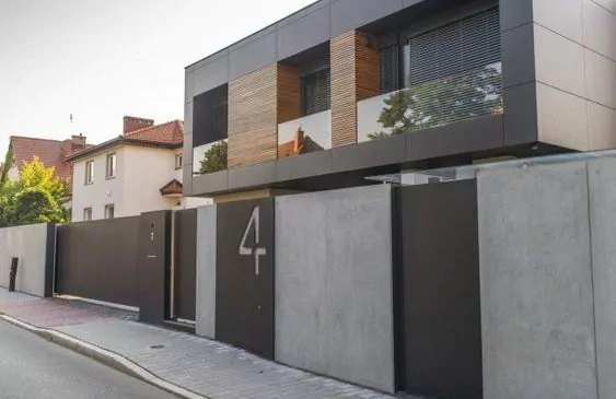 pagar minimalis modern