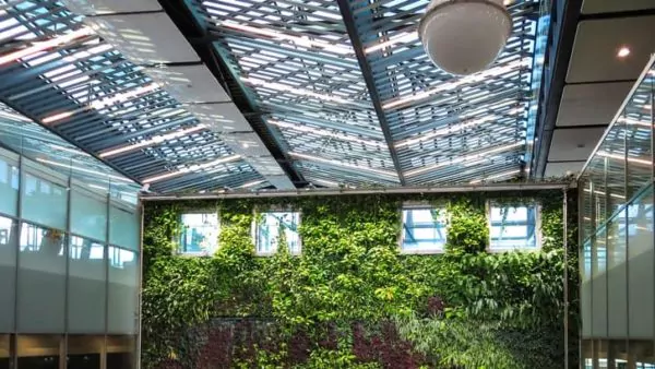 Rangka Atap Kaca Baja Ringan