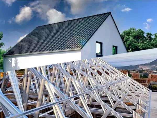 Rangka Atap Pelana Baja Ringan