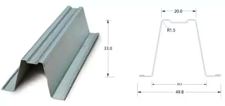 Reng Untuk Rangka Atap Baja Ringan